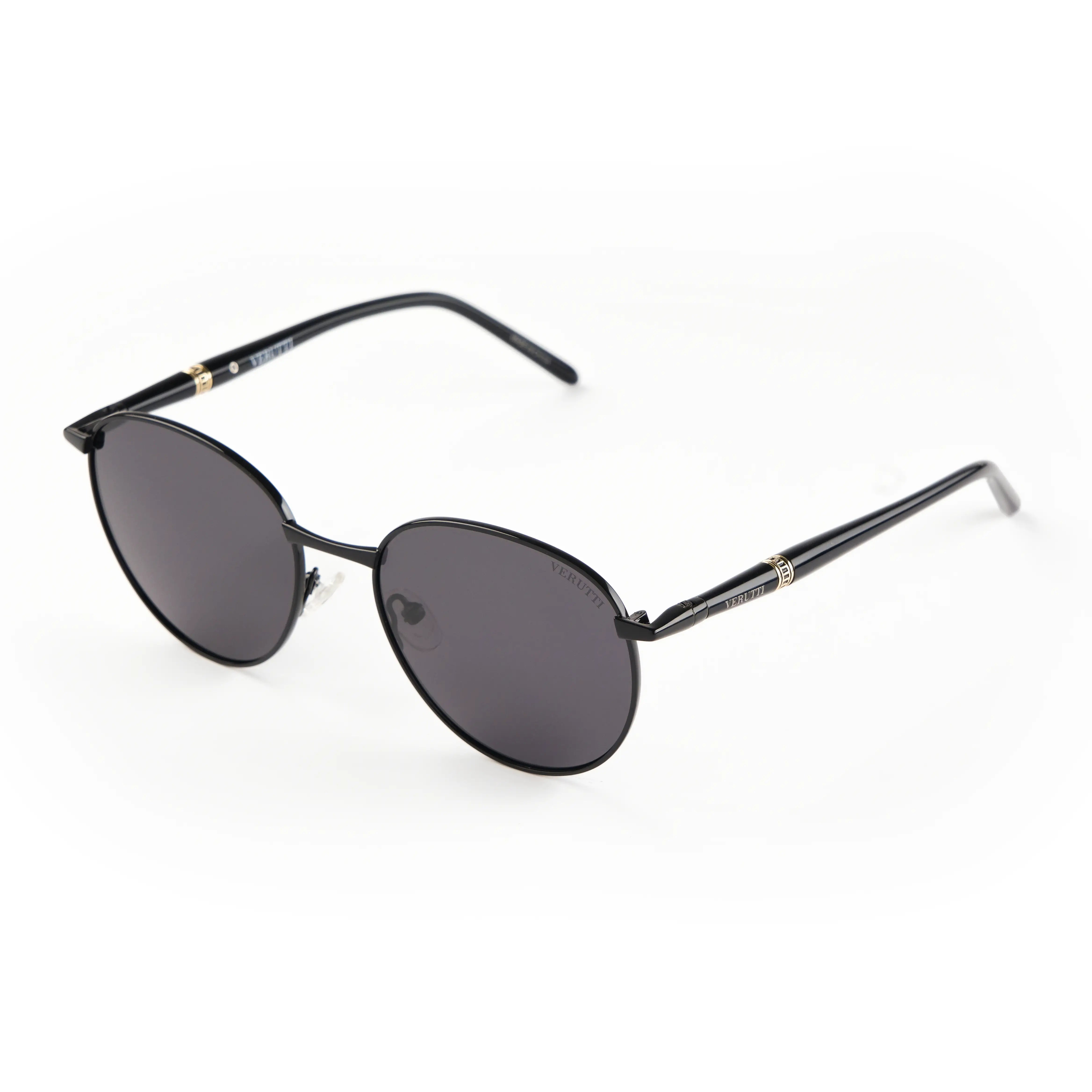 نظارة شمسية فاخرة للنساء من Verutti MB24809-C4 - إطار وعدسات سوداء