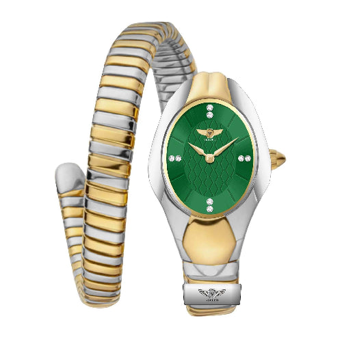 Women’s Luxury Watch – Verutti VR-1034-3 Serpente Verde Edition