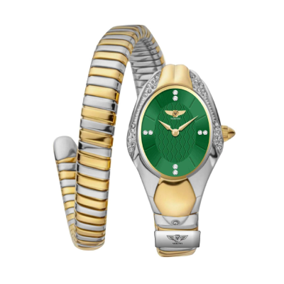 Women’s Luxury Watch – Verutti VR-1035-3- Serpente Verde