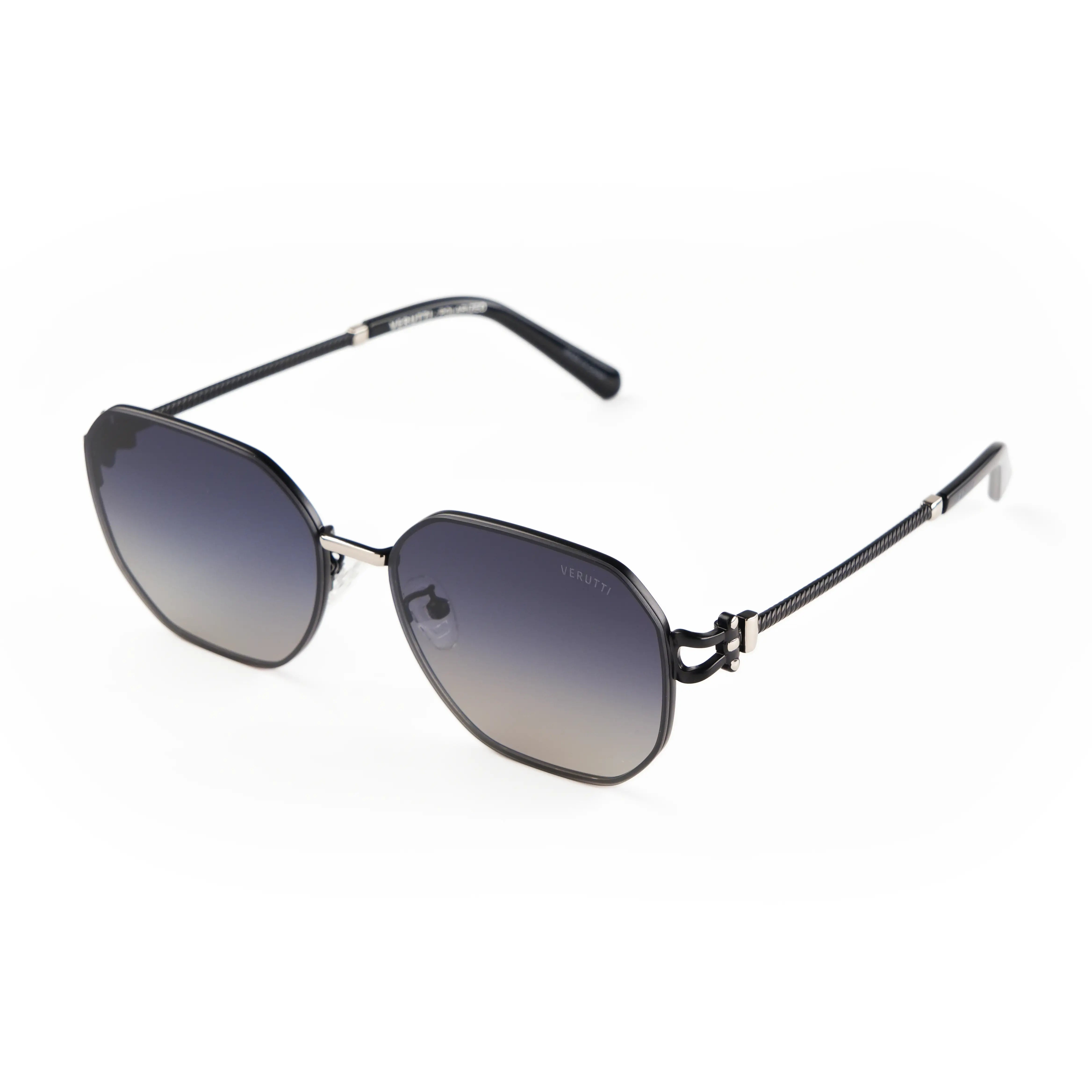 Unisex  Luxury Sunglasses Verutti EH21009-C2 – Navy Gradient Lenses